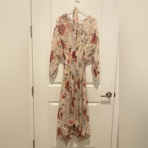 Zimmermann floral silk dress